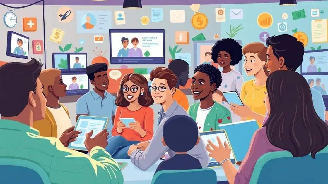 Impact of social media on financial education