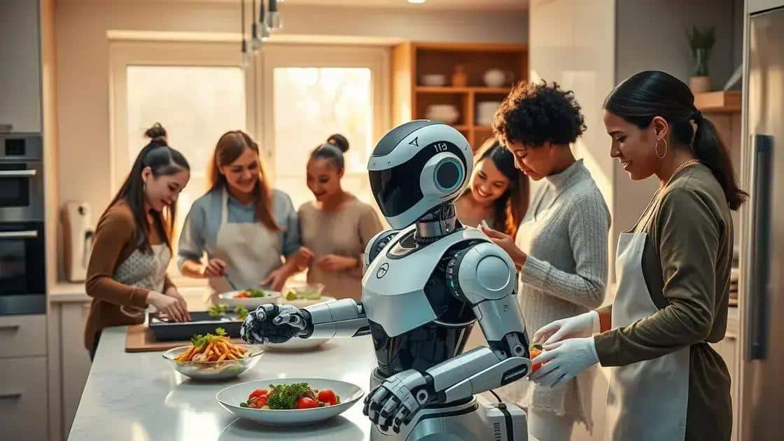 User experiences with the cooking robot