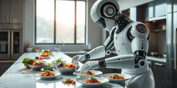 The Cooking with shocked this its robot world dishes