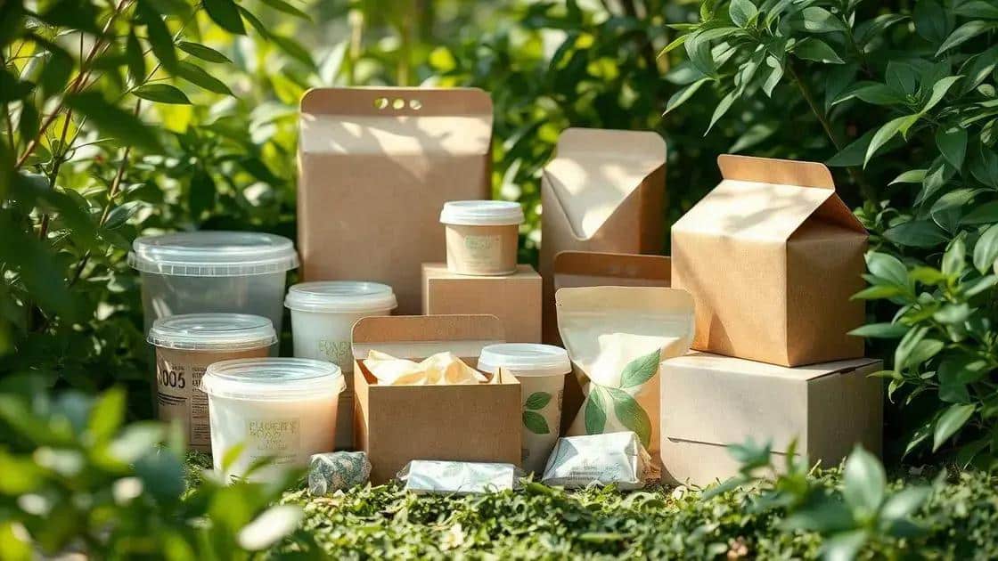 Latest trends in sustainable packaging materials