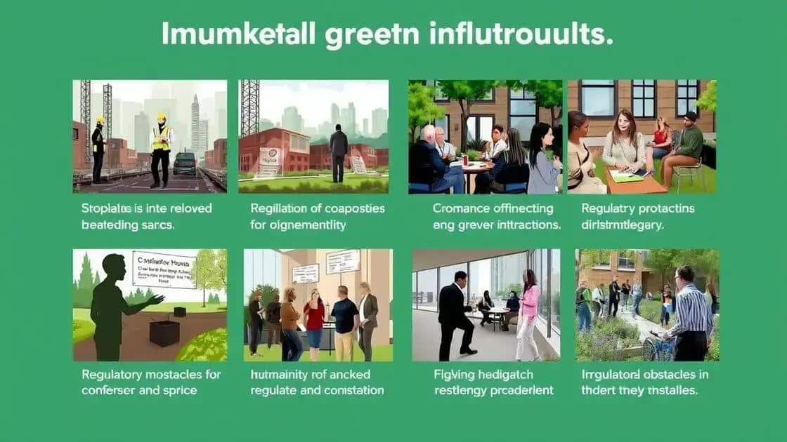 Challenges and considerations in implementing green infrastructure