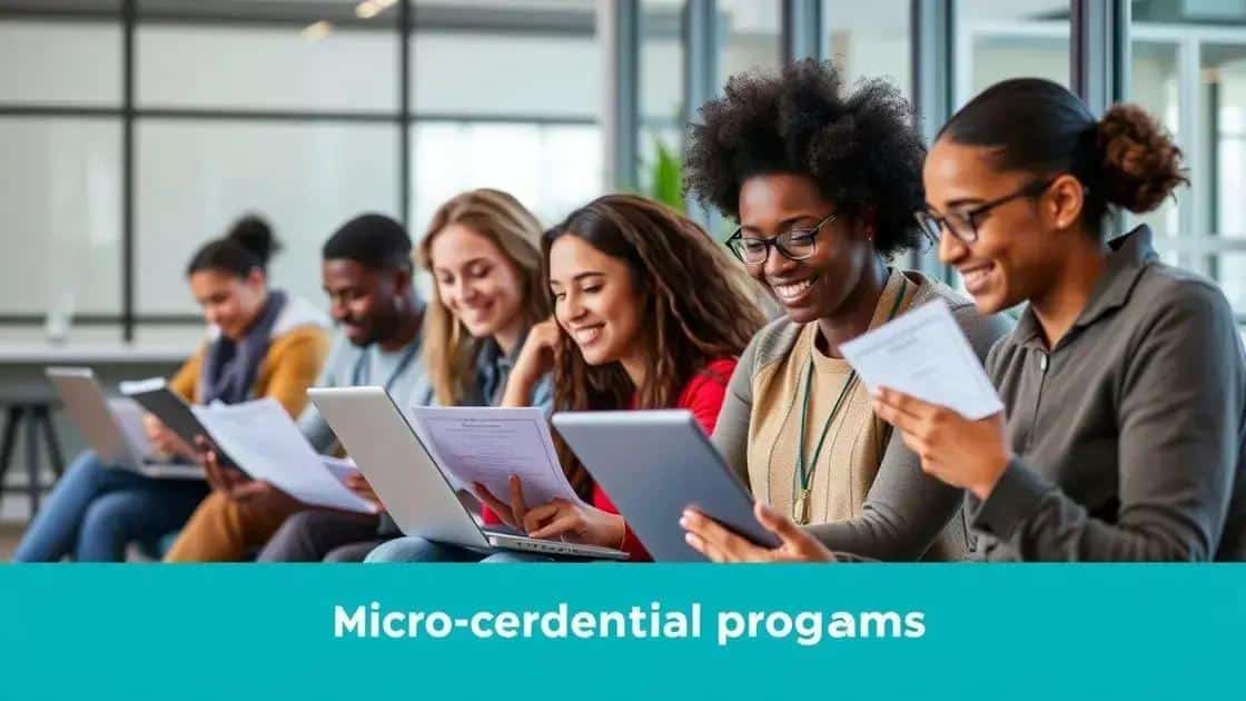 Benefits of pursuing microcredentails