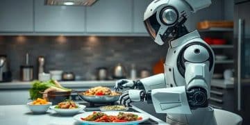 Its world with the dishes delicious this shocked robot cooking