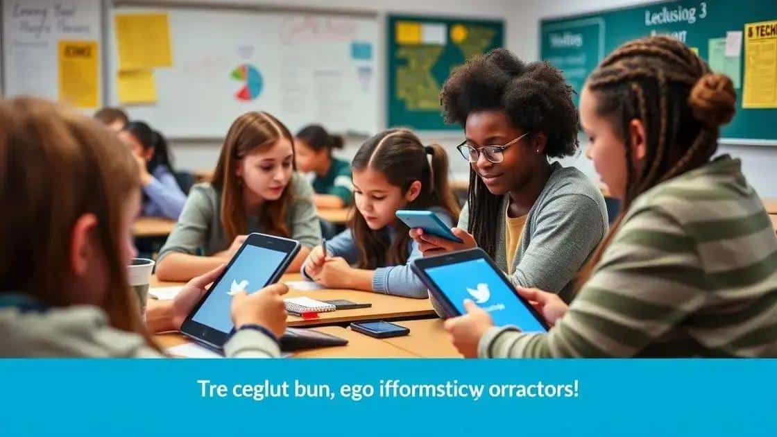Benefits of social media in classrooms