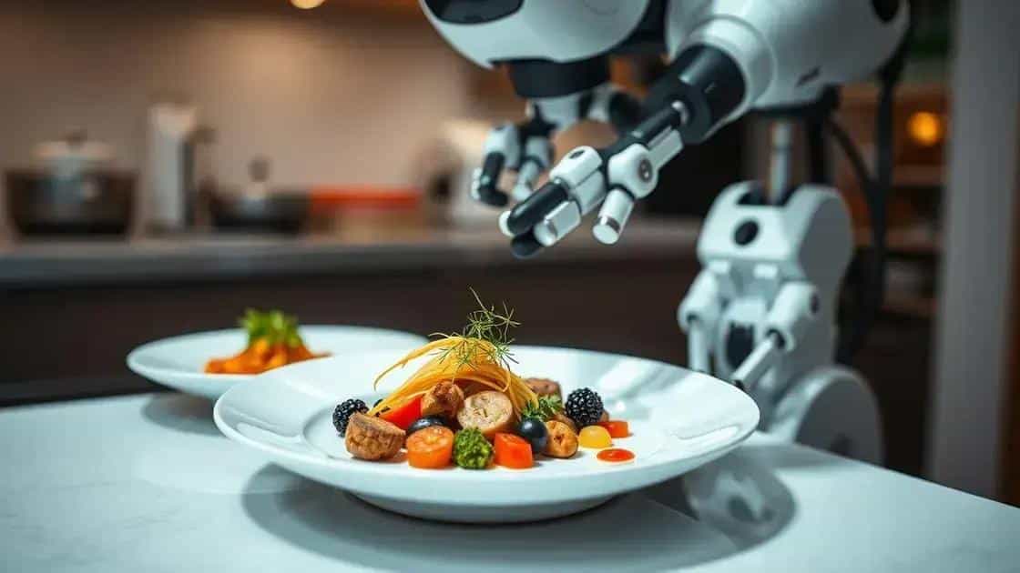 Exploring the dishes created by this robot