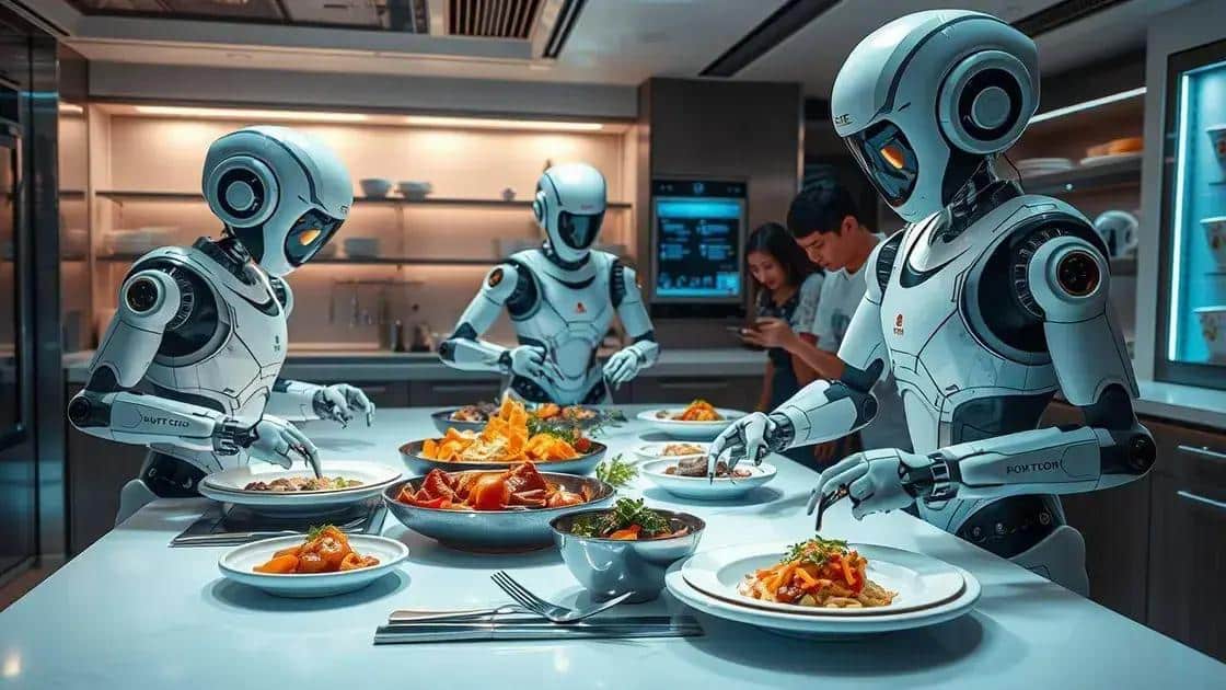Future of culinary robots in our kitchens