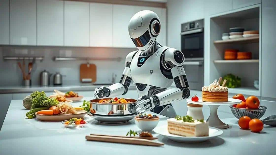 Popular recipes created by the cooking robot