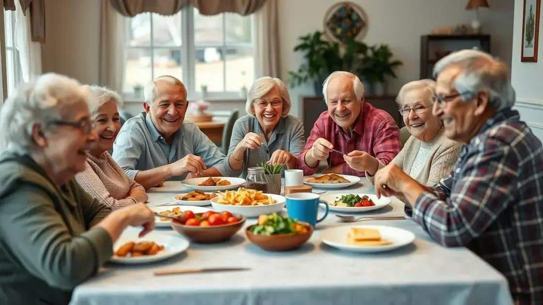 Benefits of meal programs for older adults