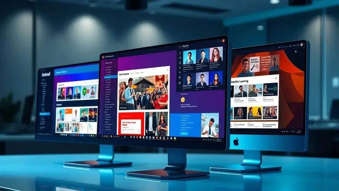 Comparing popular online learning platforms