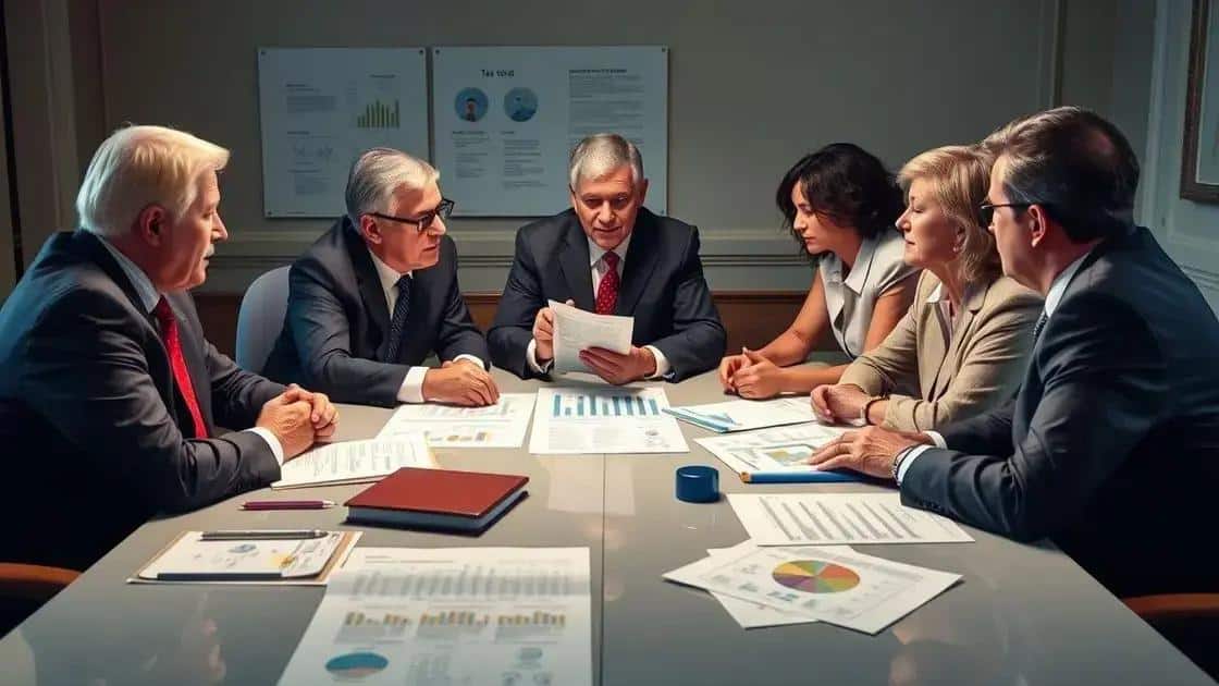 Key political figures influencing tax policy