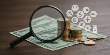 Illustration of maximizing HSA and FSA healthcare savings in 2025 with financial symbols