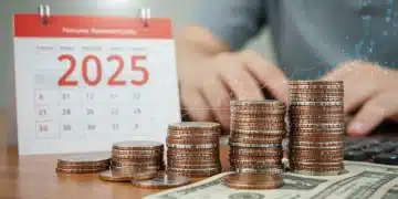 Illustration of growing 401(k) and 403(b) retirement savings for 2025