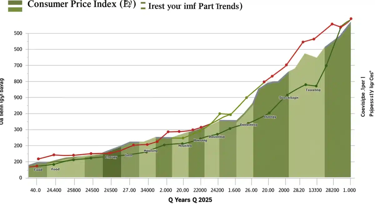 Consumer Price Index trends and components contributing to Q4 2025 inflation