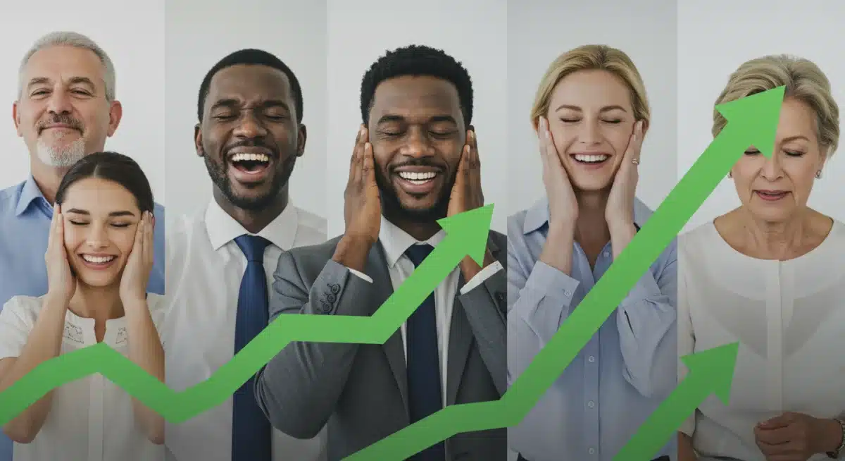 Diverse individuals and families benefiting from maximized tax savings, showing financial relief.