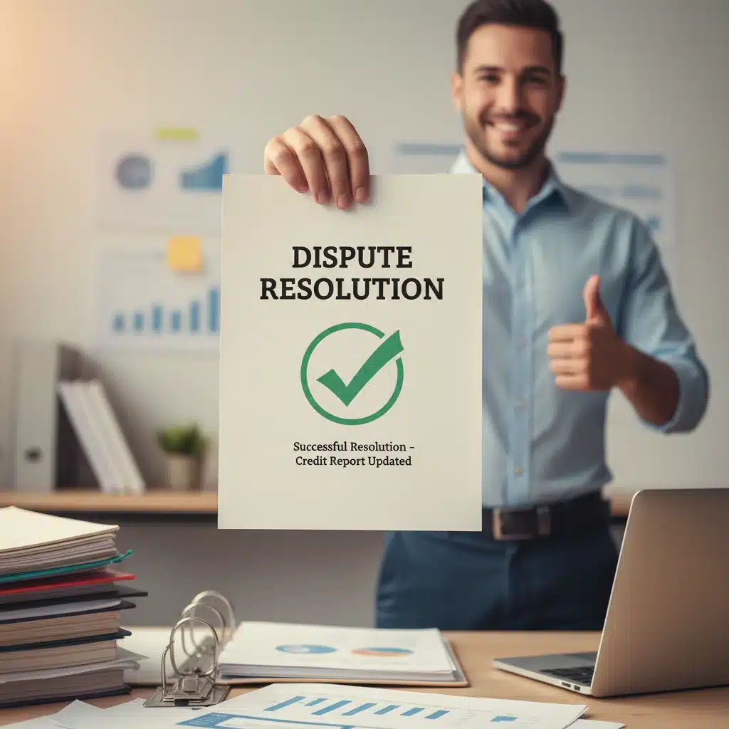 Successful credit dispute resolution letter