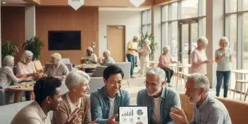 Seniors discussing 2026 Social Security benefits and retirement planning