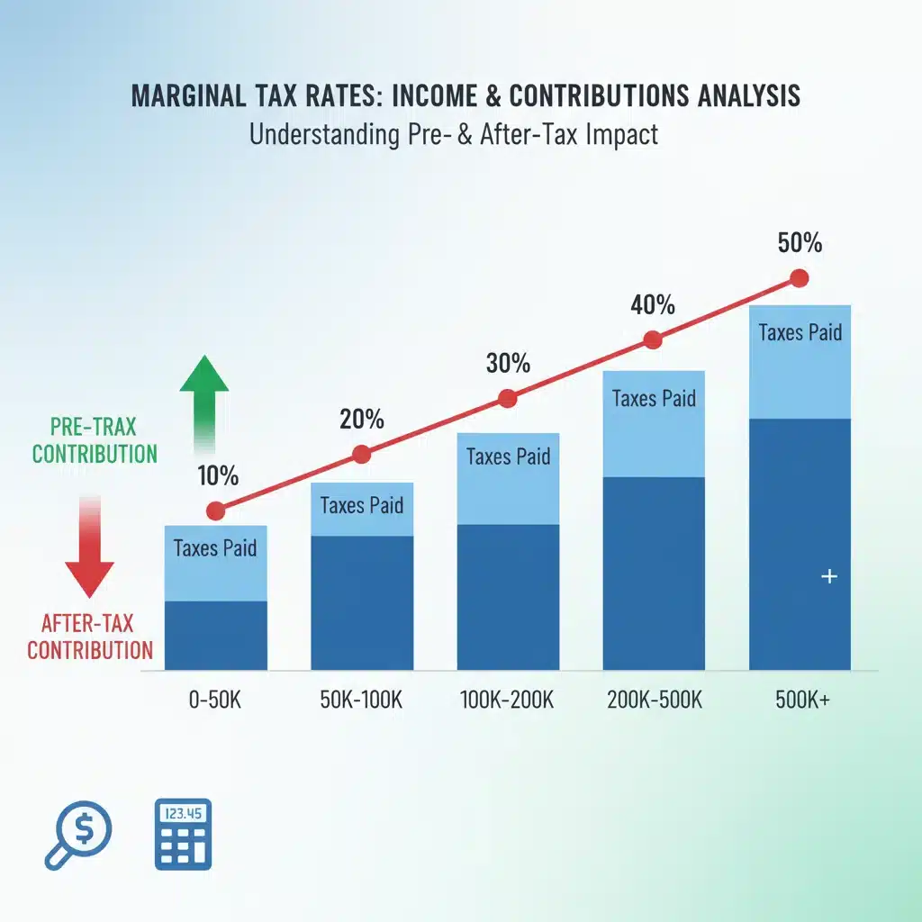 Understanding marginal tax rates and their impact on IRA choices