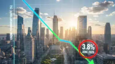 US Unemployment Rate Drops to 3.8% in June 2026: Economic Indicators Show Sustained Growth